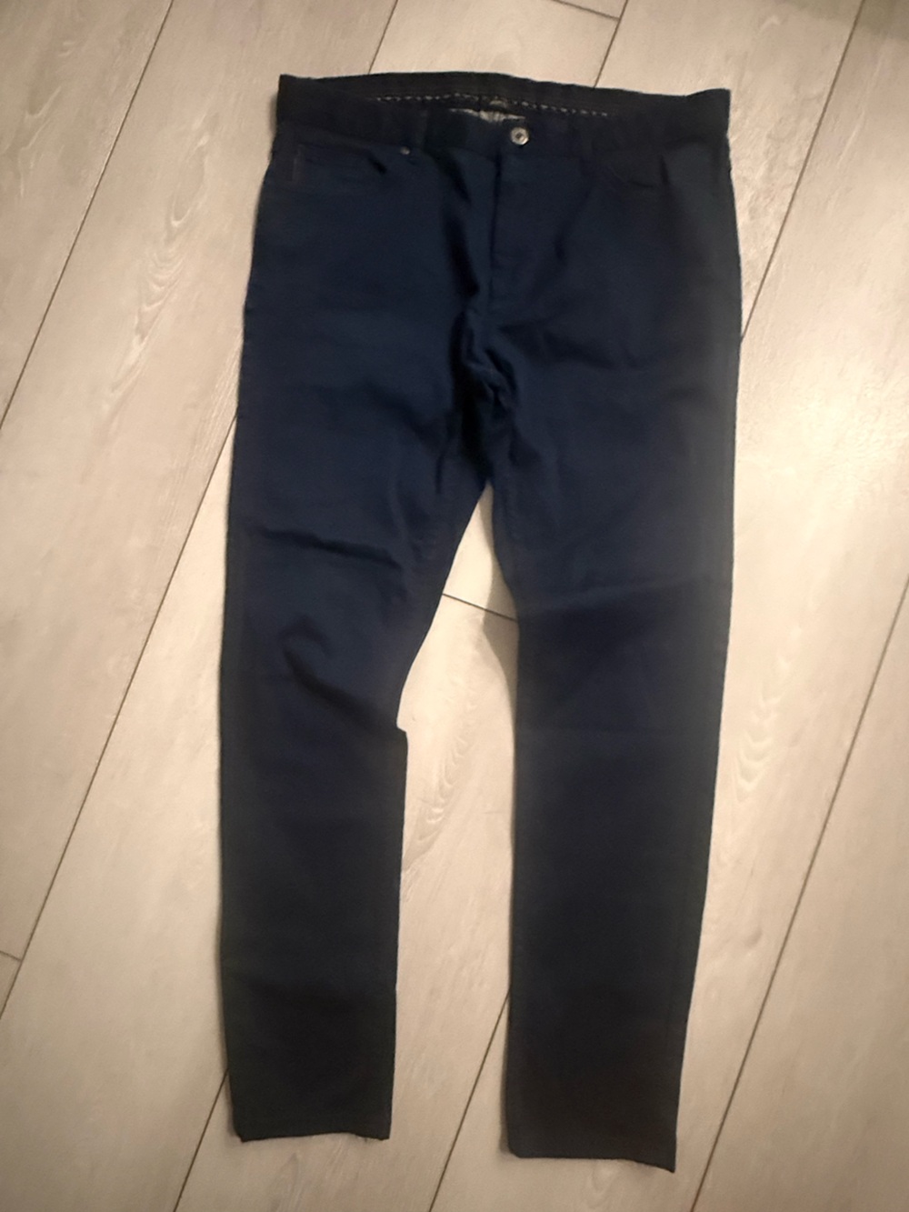 Zara Slim Straight Men's Jeans in Dark Navy#M7